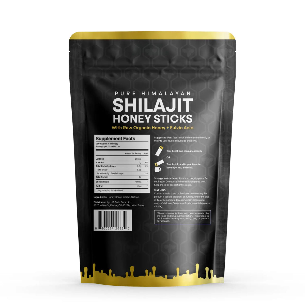 Shilajit Honey Sticks